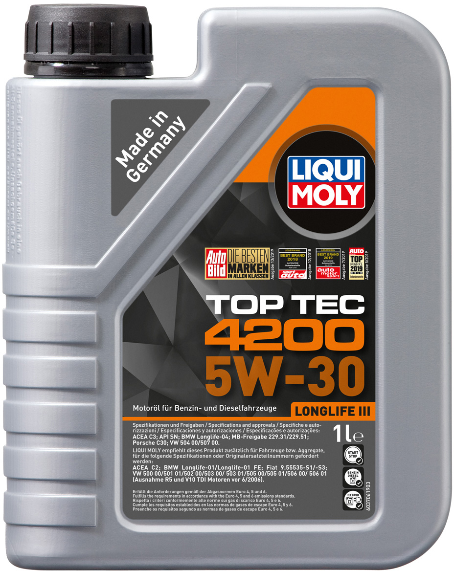 Моторна олива Liqui Moly Top Tec 4200 5W-30 1л.
