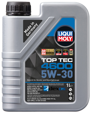 Моторна олива Liqui Moly Top Tec 4600 5W-30 1 л
