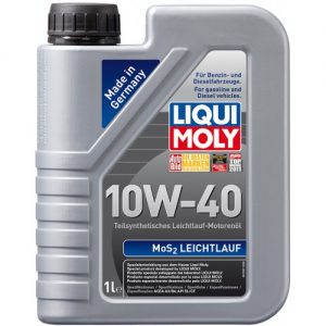 Моторне масло з молібденом Liqui Moly MoS2 Leichtlauf 10W-40 1л