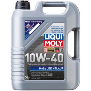 Моторне масло з молібденом Liqui Moly MoS2 Leichtlauf 10W-40 5л