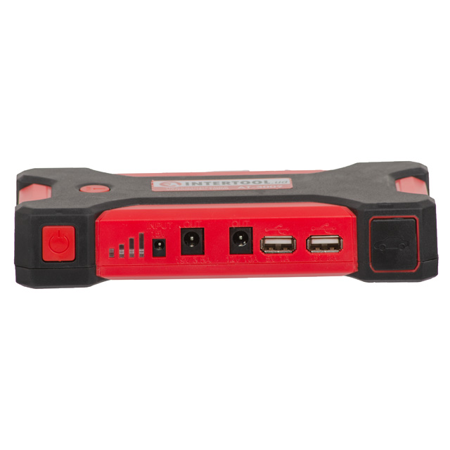 Пускозарядний пристрій 10000 mАч. INTERTOOL AT-3009 JUMP starter - Зображення 3