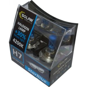Галогенова лампа Solar H7 12V 55W PX26d StarBlue 4200K, SET (12472S)
