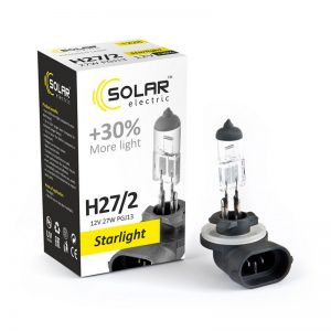 Галогенова лампа Solar H27/2 12V 27W PGJ13 Starlight +30% (1228)