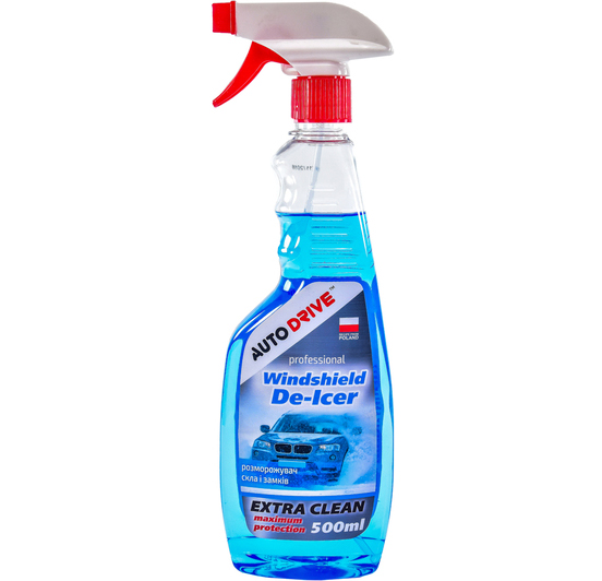 Розморожувач скла і замків AUTO DRIVE Windshield DE-ICER 500 ml
