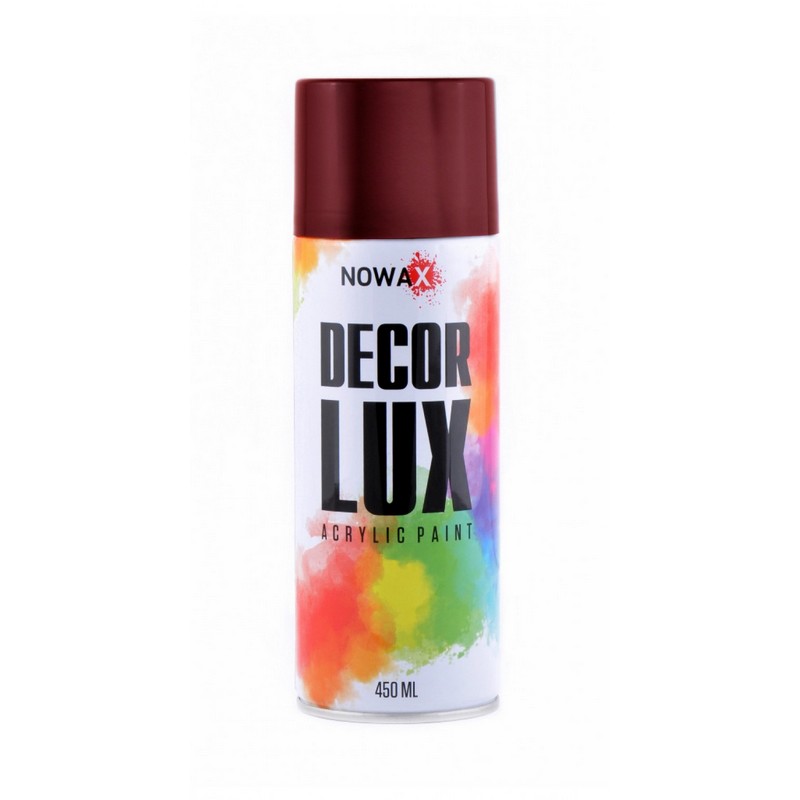 Акрилова фарба глянцева червоне вино NOWAX Decor Lux (3005) 450мл NX48025