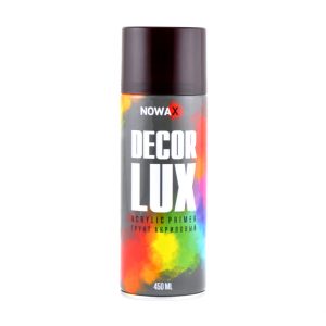 Акриловий грунт червоний NOWAX Decor Lux (3000) 450мл NX48036