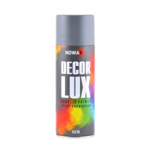 Акриловий грунт сірий NOWAX Decor Lux (7015) 450мл NX48035