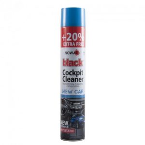 Поліроль панелі приладів NOWAX BLACK Cockpit Cleaner 750ml, нова машина