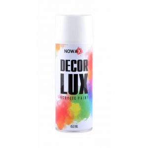 Акрилова фарба слонова кістка NOWAX Decor Lux (9016) 450мл NX48014