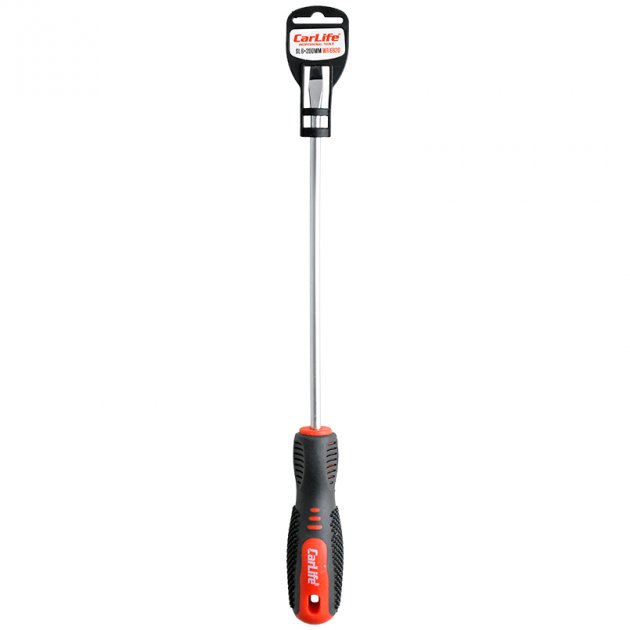 Викрутка Carlife WR6620 шліцева SL6x200mm, Cr-V 6150
