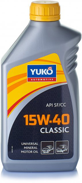 Моторна олива Yuko Classic 15W-40 1 л