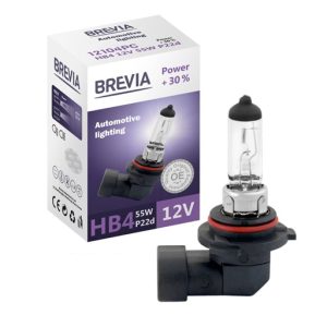 Галогенова лампа Brevia HB4 12V 55W Power +30% 12104PC