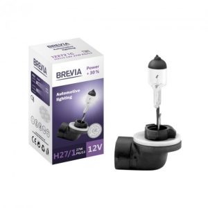 Галогенова лампа Brevia H27/1 12V 27W PG13 Power +30% 12271PC