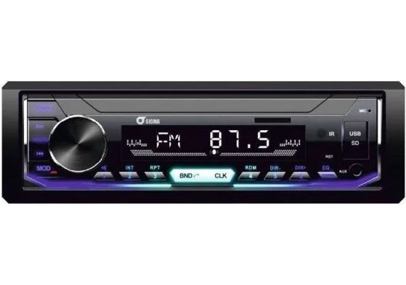 Автомагнитола Sigma CP 300 BT RGB