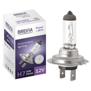 Галогенова лампа Brevia H7 12V 55W Power +30% 12070PC