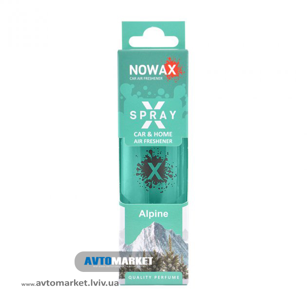 Ароматизатор Alpine 50мл з розпилювачем NOWAX X Spray (NX07597)