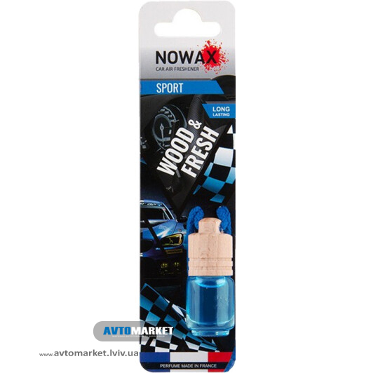 Ароматизатор в машину NOWAX Wood&Fresh Sport (NX07711)