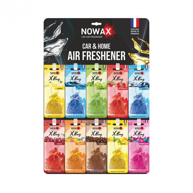 Планшет ароматизаторів Nowax X Bag мікс 30 шт