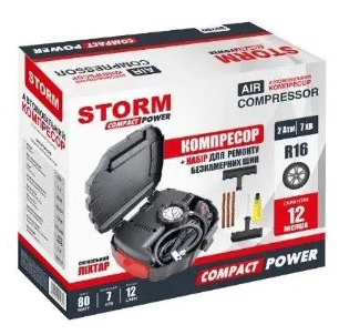 Компресор автомобільний STORM 20700 Compact Power 12В - Зображення 2