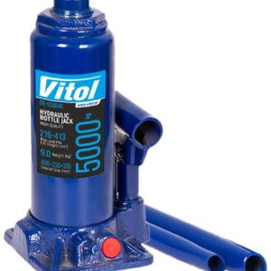 Домкрат гідравлічний пляшковий Vitol 5 т 216-413 мм(ДБ-05004)