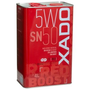 Синтетична олива 5W-50 SN XADO Atomic Oil 4л. RED boost XA 20207