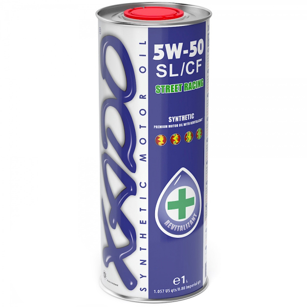 Моторна олива XADO Atomic Oil 5W-50 SN RED boost 1л