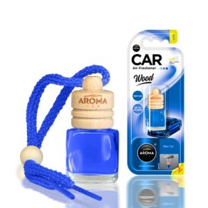 Ароматизатор в автомобіль з ароматом NEW CAR 6 мл Aroma Car Wood (63110)