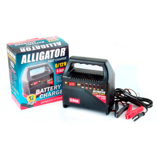 Зарядний пристрій АКБ Alligator 6/12V AC802