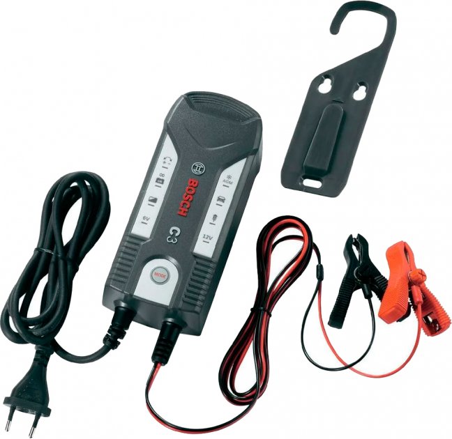 Зарядний пристрій Bosch C3, 6-12V, 14-120 A/год (018999903M) - Зображення 7
