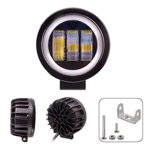 Фара робочого світла DRL WLP-30R4 FLOOD 3Led*10W (4 INCH)10-30V/30W/6000K