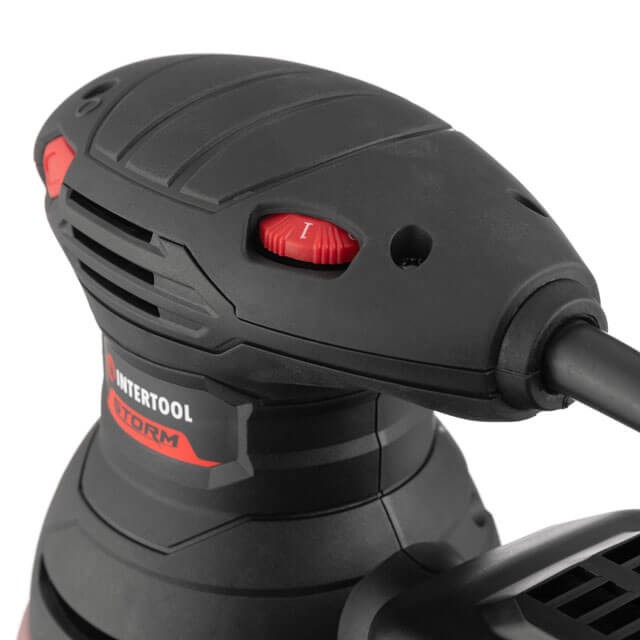 Шліфмашина ексцентрикова 125 мм, 300 Вт, 5000-12000 об/хв INTERTOOL WT-0541 - Зображення 3