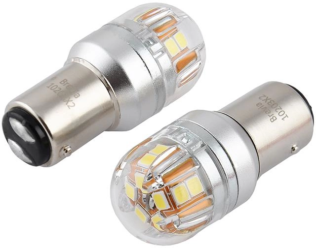 Лампа світлодіодна Brevia S-Power P21/5W 330Lm 15x2835SMD 12/24V CANbus 2 шт. (10203X2) - Зображення 3