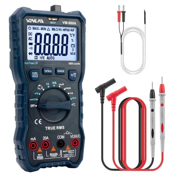 Професійний мультиметр VENLAB VM-600A