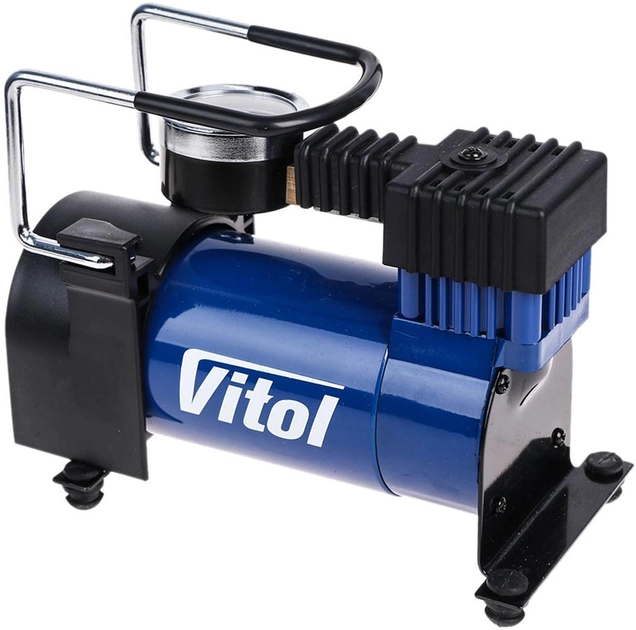 Автокомпресор Vitol К-20 100 psi 12 А 35 л прикурювач (К-20) - Зображення 6