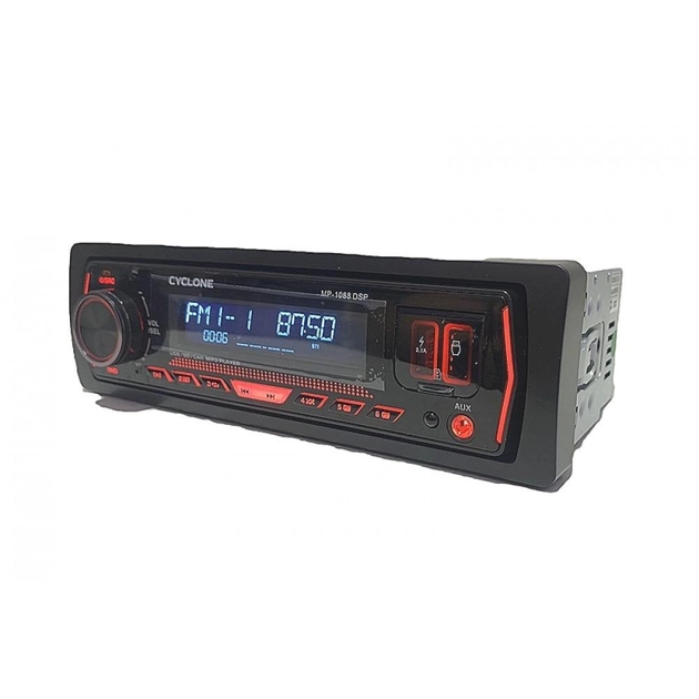 Автомагнітола 1DIN Cyclone MP-1088 DSP Mp3 BT - Зображення 4