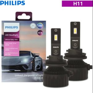 Автомобільні світлодіодні лампи з цоколем H11 PHILIPS LED 50W 12-24V