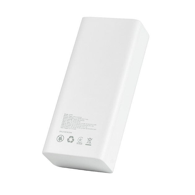Універсальна мобільна батарея Brevia 30000mAh 65W Li-Pol, LCD - Зображення 3