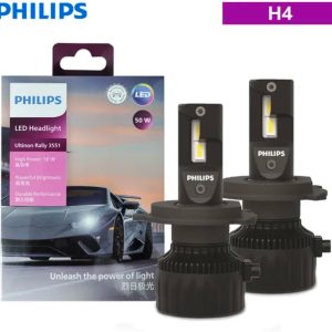Автомобільні світлодіодні лампи з цоколем H4 PHILIPS LED 50W 12-24V