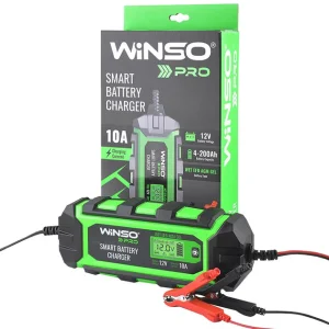 Зарядний пристрій АКБ Winso Pro LCD 10 A 12 В 4-200 А/год