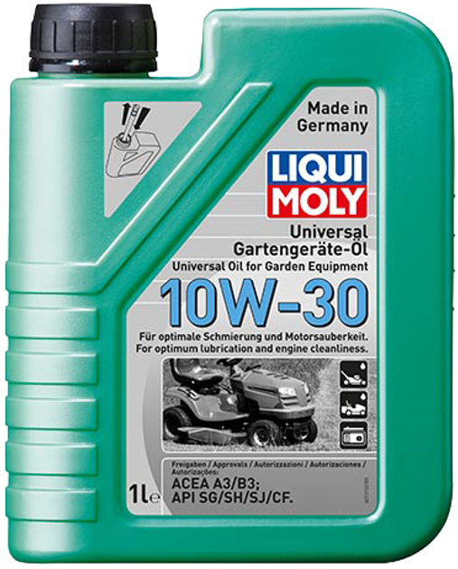 Олива для 4-тактної садової техніки і генераторів Liqui Moly - Universal 4-T Oil 10W-30 1 л.