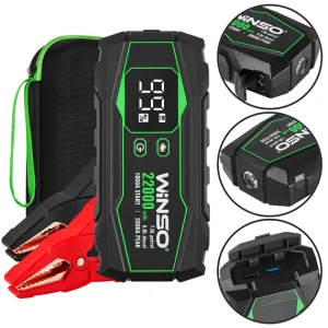 Пусковий пристрій Winso 141000 1000A/2000A 22000mAh