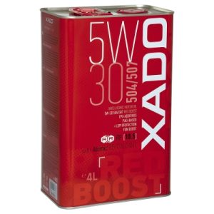 Моторна олива XADO Atomic Oil 5W-30 504/507 RED BOOST синтетична 4л.