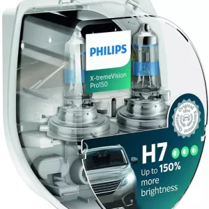 Автолампи Philips H7 X-tremeVision Pro150 + 150% 2 шт. (12972XVPS2)