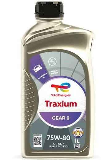 Олива трансмісійна Total TRAXIUM Gear 8 75W-80, 1л 214082