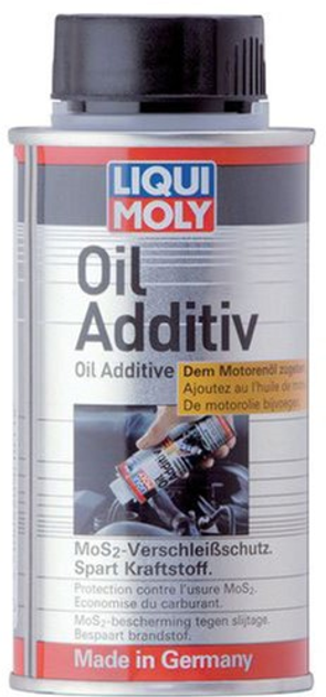 Антифрикційна присадка із MoS2 Liqui Moly Oil Additiv, 0.125л