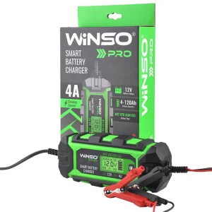 Зарядний пристрій АКБ Winso Pro LCD 4 A 12 В 4-120 А/год