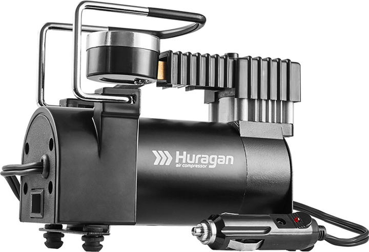 Компресор автомобільний Huragan 12В, 7 Атм, 35 л/хв H0100 - Зображення 2