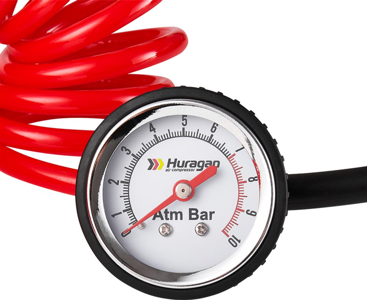 Компресор автомобільний Huragan 12В, 7 Атм, 85 л/хв H0500 - Зображення 5