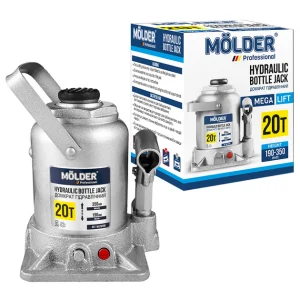 Домкрат гідравлічний пляшковий Molder 20т 190-350мм MA29200