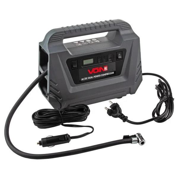 Компресор VOIN VC-220 12V, 220V 150psi 10А 25л Автостоп - Зображення 8